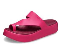 Crocs Getaway Platform Toe Loop Flip Flops Rose EU 34-35 Femme