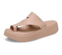 Crocs Femme Getaway Platform Toe Loop Sandales, Pink Caramel, 37/38 EU