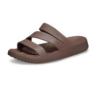 Crocs Femme Getaway Strappy Sandales, Truffle, 38/39 EU