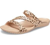 Crocs Femme Kadee II Flip Flop Sandale, léopard, 37 EU