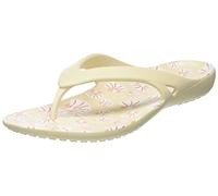 Crocs Femme Kadee II Graphic Flip W Tongs, Winter White/Multi, 38/39 EU
