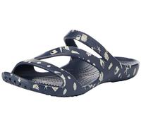 Crocs Femme Kadee II Shells Print Sandal W Sandales, Navy, 34/35 EU