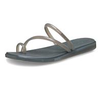 Crocs,Femme,Miami Jelly Toe Loop Sandal,Gelée de carbone,37-38