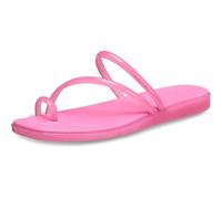Crocs,Femme,Miami Jelly Toe Loop Sandal,Gelée de limonade rose,37-38