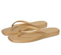 Crocs Femme Miami Metallic Flip Tongs, Gold, 34/35 EU