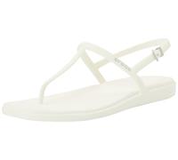 Crocs Femme Miami Thong Flip Tongs, Chalk, 39/40 EU