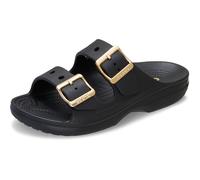 Crocs,Femme,Saturday Metallic Buckle Sandal W,Noir,34-35