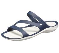 Crocs Femme Swiftwater Sandal W Sandales, Navy/White, 36/37 EU