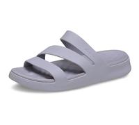 Crocs Sandales plates à lanières Getaway Femme Mauve Brume 36/37 EU