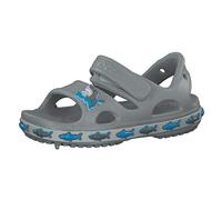 Crocs FL Shark Band Sandal B -T: C7_Color: Light Grey