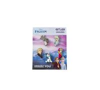 Crocs Fournitures de bureau 'Frozen' — gris, framboise, noir, blanc — Taille One Size