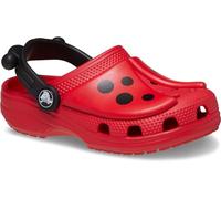 Crocs Garçon Classic I Am Clogs, Animal Creature Shoes for Toddlers and Kids IAM Ladybug Sabots T VRB, Varsity Red Black, 4