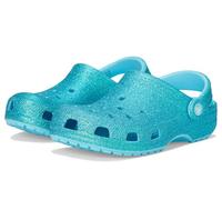 Crocs Garçon Unisex Kinder Classic Glitter Clog Sabot, Verre teinté, 25 EU
