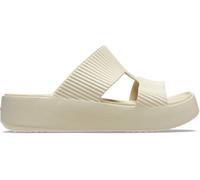 Crocs Getaway Groove Platform Hstrap Slides Beige EU 37-38 Femme