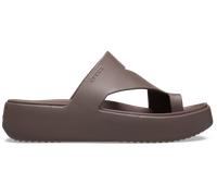 Crocs Femme Getaway Platform Toe Loop Sandales, Truffle, 39/40 EU