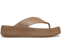 Crocs - Getaway Platform Flip - Tongs femme Milk Chocolate - 36 - 37