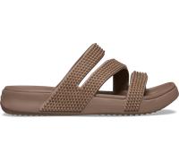 Crocs Getaway Strappy Gems Sandales Femmes Latte 33
