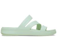 Crocs Sandales plates Getaway Strappy à lanières teinte menthe 38/39