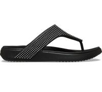Crocs Getaway Triangle Gems Tongs Femmes Black 34