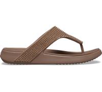 Crocs Getaway Triangle Gems Tongs Femmes Latte 37