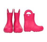 Crocs Unisexe Enfant Handle It Rain Boot K Bottes, Pink Crush, 29/30 EU