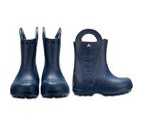 Crocs - Handle It Rain Boot Kids - Bottes en caoutchouc - EU 33-34 - navy