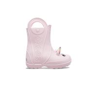 Crocs Handle It Unicorn Rain Boot Bottes Enfants Pink Milk 28