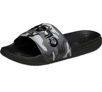 Crocs Homme All Day Camouflage Slide Sandale Glissante, Noir/Gris, 41 EU