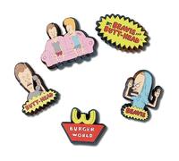 Crocs Icon Pack Shoe Charms | Jibbitz for, Breloques pour Chaussures Mixte Adulte, Beavis et Butthead, 5 Pack