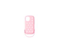 Crocs iPhone 16 Compatible Case Chaussures Unisex Pink Milk OS