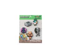 Crocs Sabots Minecraft Cool Stuff – Lot de 5 Homme Taille ONE SIZE