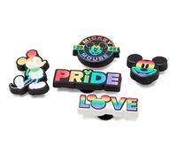 Crocs Jibbitz 5-Pack Disney Shoe Charms | Jibbitz, Rainbow Celebration, Small