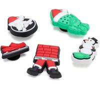 Crocs Jibbitz Breloque en forme de chaussure avec dictons | Personnalisez avec Jibbitz pour Crocs, Pack Of 5, Polychlorure de vinyle, Pas de gemme
