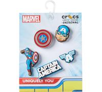 Crocs Jibbitz Charms Capitaine Amérique Taille unique Unisex