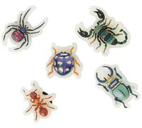 Crocs Jibbitz Charms, GITD Creepy Crawlers Lot de 5