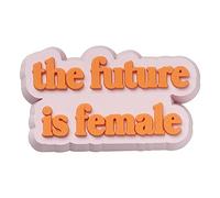 Crocs Jibbitz Girl Power Shoe Charms | Jibbitz for Crocs, The Future Is Female, Small