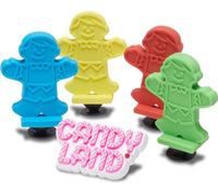Crocs Jibbitz Hasbro Lot de 5 breloques pour chaussures de jeu de société, Candyland, 5 Pack