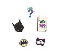 Crocs Jibbitz Shoe Charm 5-pack | Personalize With Jibbitz for, Charme de chaussure Unisexe, Batman,