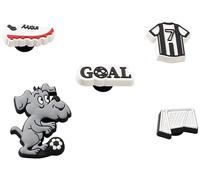 Crocs Shoe Charm 5-Pack | Personalize with Jibbitz for Chaussure Unisexe, Soccer Goal, Taille Unique