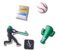 Crocs Jibbitz Sports et centres d'intérêt, Équipe de baseball, 5 Pack