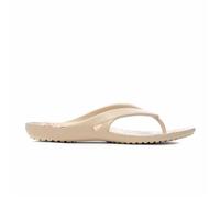 Crocs Kadee II Graphic Flip femme - tongs synthétiques jaunes, semelle plate (adulte) 37