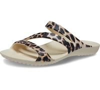 Crocs Kadee II Graphic Sandale, Blanc Hiver/Multicolore, Femme, EU 41-42 | Sandale Croslite légère; maintien réglable et sûr; résiste à l'eau; semelle amortie; confort Crocs toute la journée