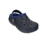 Crocs Kids? Classic Fuzz Lined Clog (Navy/cerulean Blue) enfants 22-23