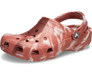 Crocs Langues Classiques à Rabat Mixte, 8,5 AU, Argile foncé/Multicolore, 43/44 EU