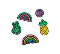 Crocs Lights Up Fun Sonstiges Pack de 5 Unisex - multicouleur nosize