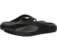 Crocs Literide Flip, Tongs mixte adulte, Noir (Black/Slate Grey 0dd), 43/44 EU