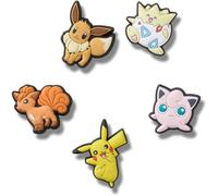 Crocs Pokemon Character 5 Pack, Breloques de Chaussure Mixte, Multicolore, Taille Unique