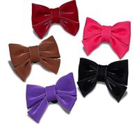 Crocs Solid Romantic Bow 5 Pack, Breloques de Chaussure Mixte, Multicolore, Taille Unique