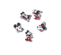 Crocs Breloques de chaussure Mickey et Minnie PVC Lot de 5 Mixte Multicolore Taille unique