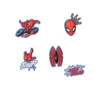 Crocs Lot de 5 breloques Spiderman unisexe pour chaussures, multicolore, taille unique, multicolore, Taille unique